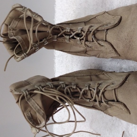 Men's Rocky Tan Military Hot Weather Army Combat Boots Size 11.5W - Picture 15 of 15